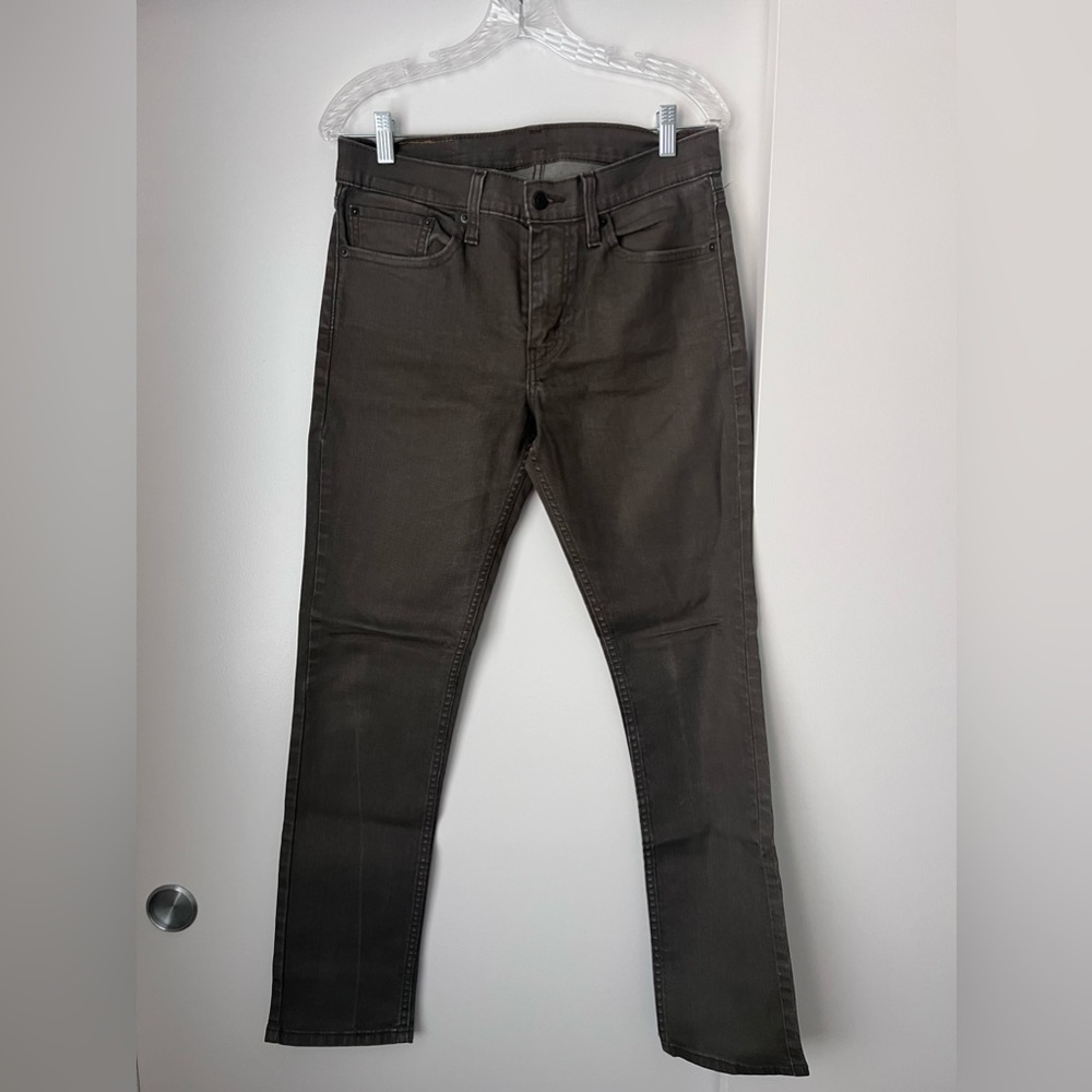 Men’s Dark Green Levi’s Straight/Slim Jeans